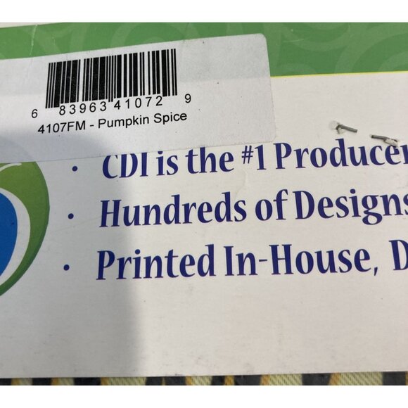 Pumpkin Spice Thanksgiving Garden Flag Holiday Party Banner Leaves Fall Decor - Picture 4 of 5